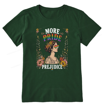 Pagewings More Pride Less Prejudice Unisex Classic T-shirt