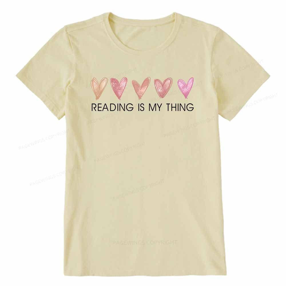 Pagewings Reading is My Thingl Unisex Classic T-shirt