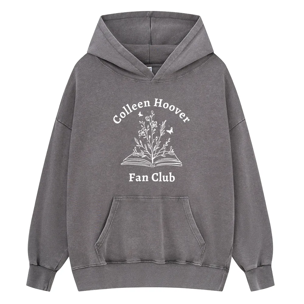 Pagewings Colleen Hoover Fan Club Unisex Washed Hoodie