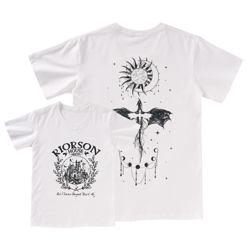 Pagewings Fourth Wing V-neck T-shirt