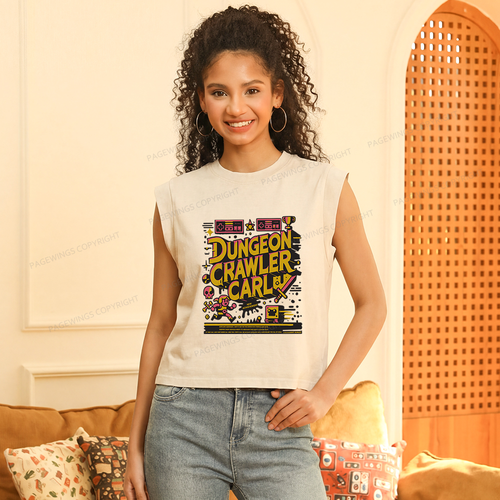 Pagewings Book New Achievement Women's Washed Tank Top