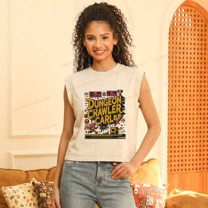 Pagewings Book New Achievement Women's Washed Tank Top