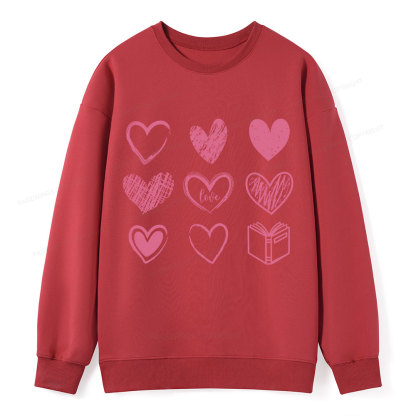 Pagewings To Love And Learn How To Be Loved Unisex Classic Sweatshirt