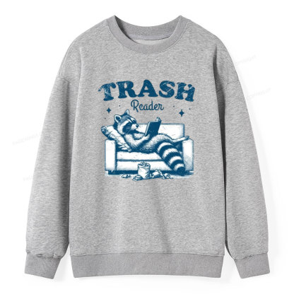 Pagewings Trash Reader Unisex Classic Sweatshirt