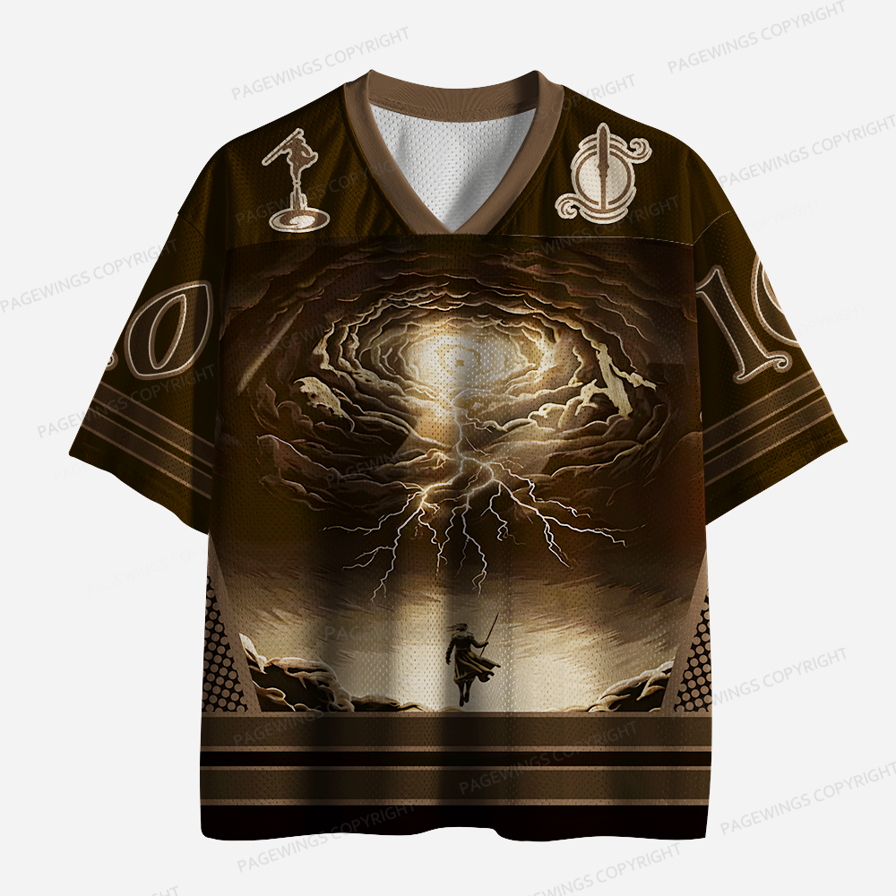 Pagewings Life Before Death Unisex Mesh Jersey