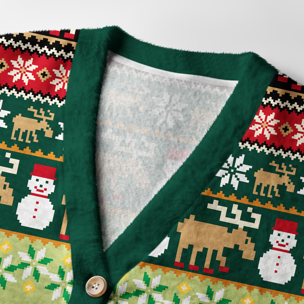 Pagewings Defend The Public Library Light Knit Unisex Cardigan Sweaters