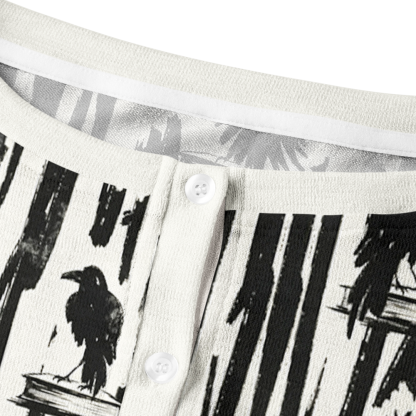 Pagewings Reading Crow Cardigan Sweaters