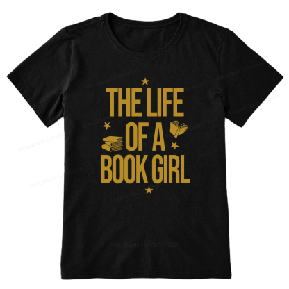 Pagewings The Life of a Book Girl Unisex Classic T-shirt