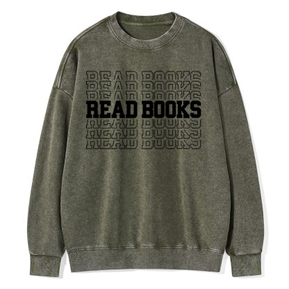 Pagewings Week and Library Unisex Washed Sweatshirt