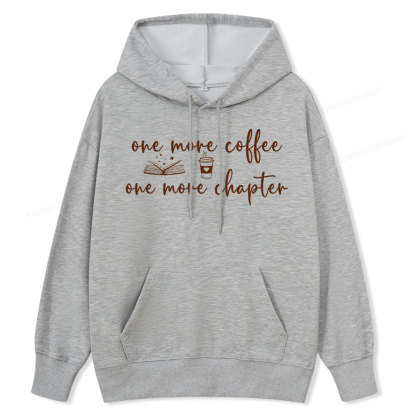 Pagewing Just One More Coffee and Books Unisex Classic Hoodie
