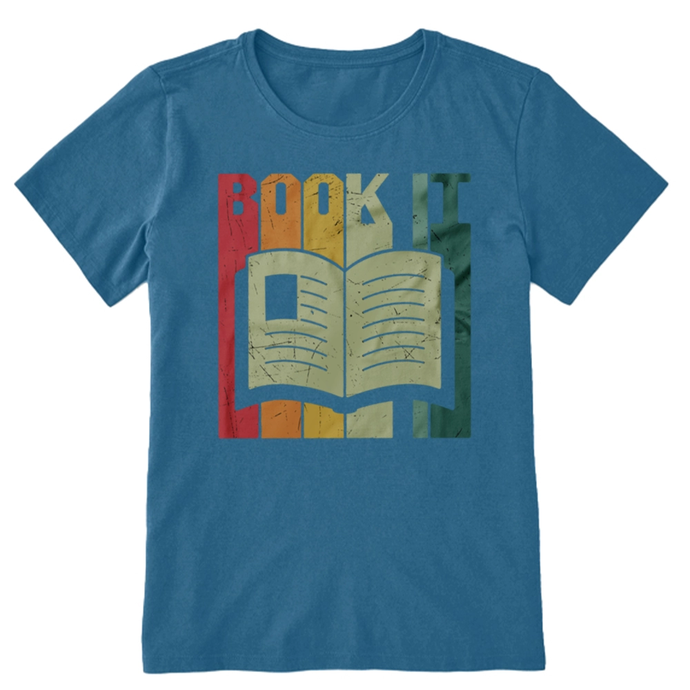Pagewings Book It Retro 80s Unisex Classic T-shirt