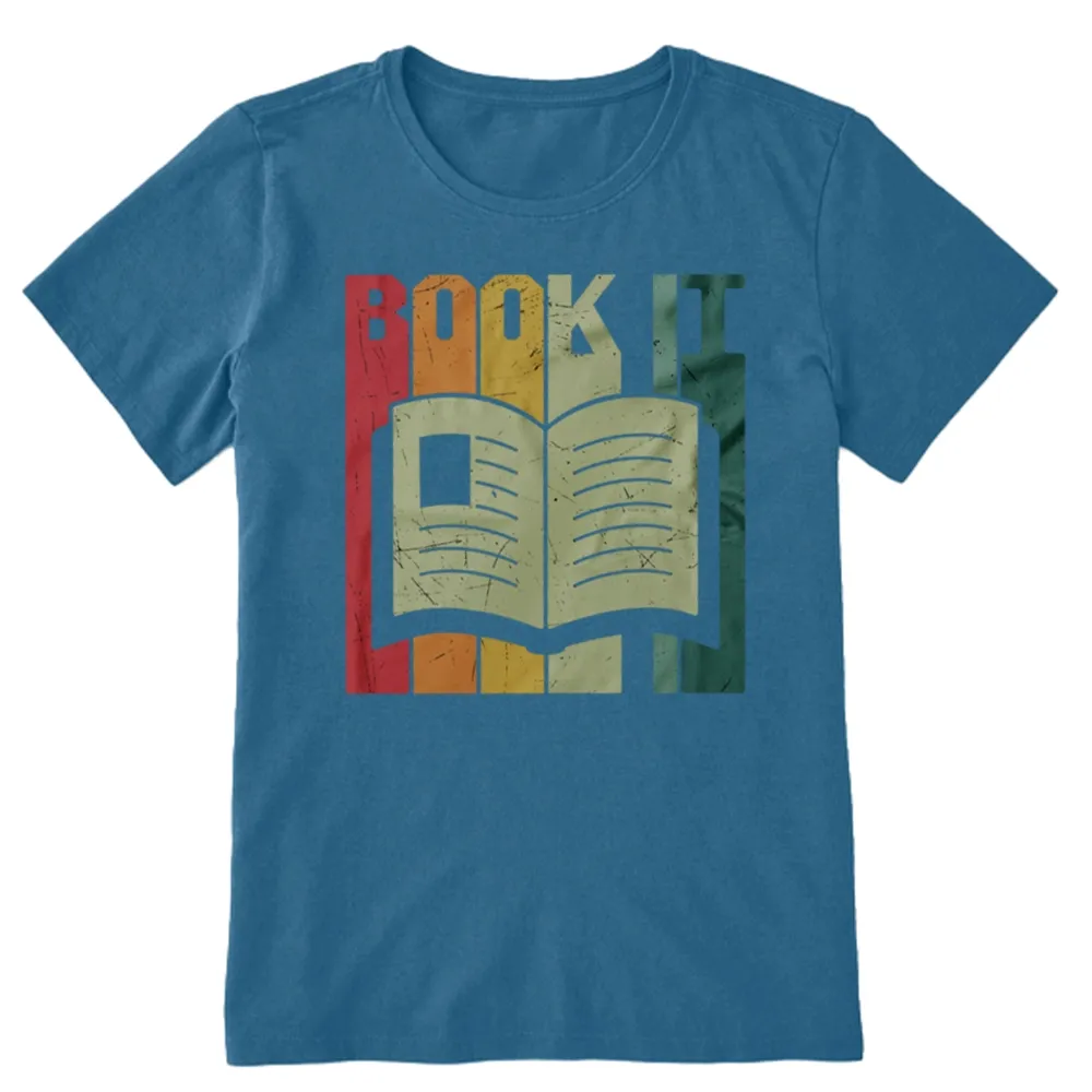 Pagewings Book It Retro 80s Unisex Classic T-shirt