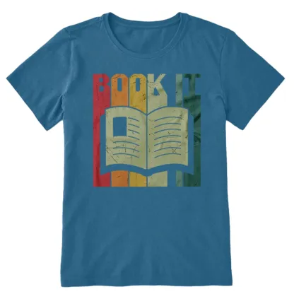 Pagewings Book It Retro 80s Unisex Classic T-shirt