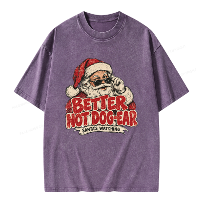 Pagewings Better Not Dog-Ear Unisex Washed T-shirt