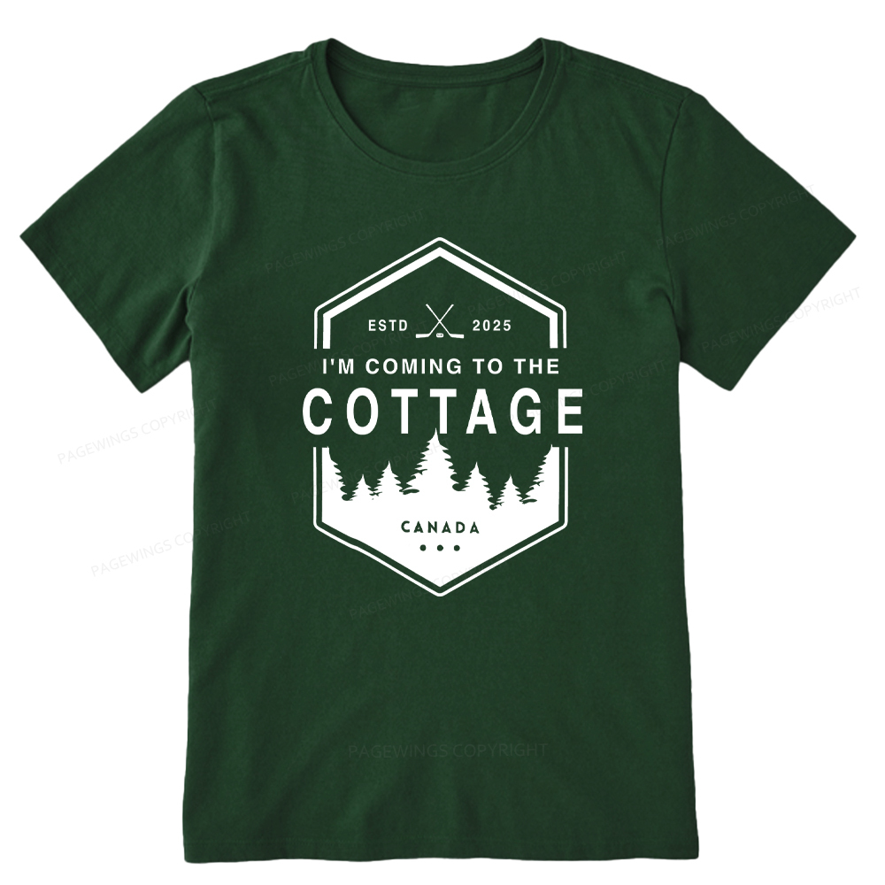 Pagewings Coming To The Cottage Unisex Classic T-shirt
