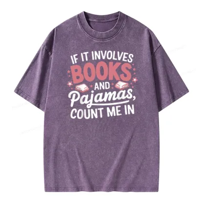 Pagewing  Lover Funny Book Reading Unisex Washed T-shirt