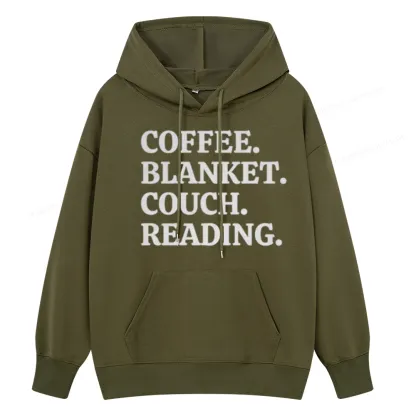 Pagewings Coffee Blanket Couch Reading Unisex Classic Hoodie