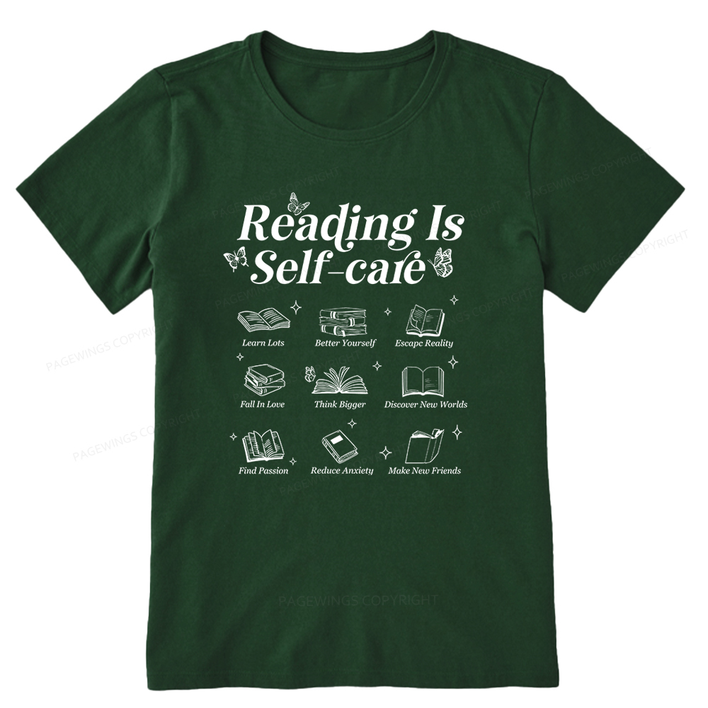 Pagewings Reading Is Self Care Unisex Classic T-shirt