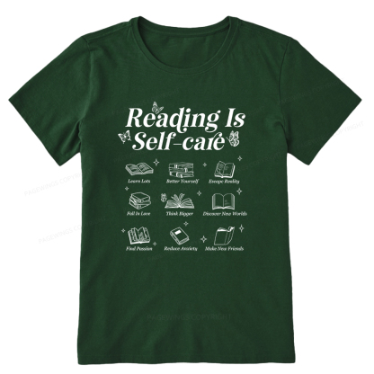 Pagewings Reading Is Self Care Unisex Classic T-shirt