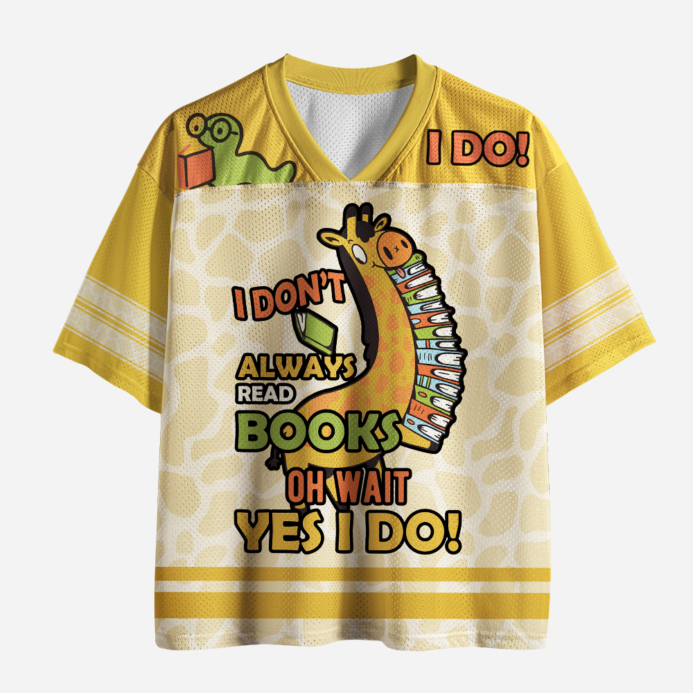 Pagewings Book Lover Unisex Mesh Jersey