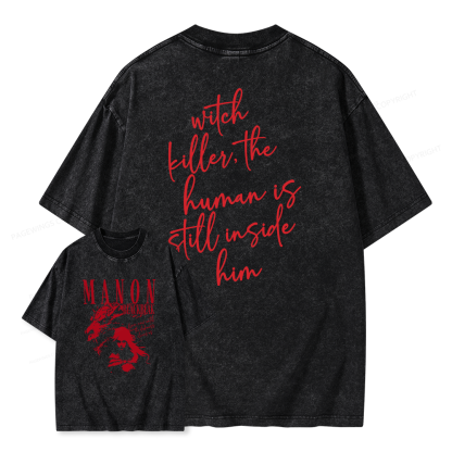 Pagewings Fantasy Book Lover Unisex Washed T-shirt