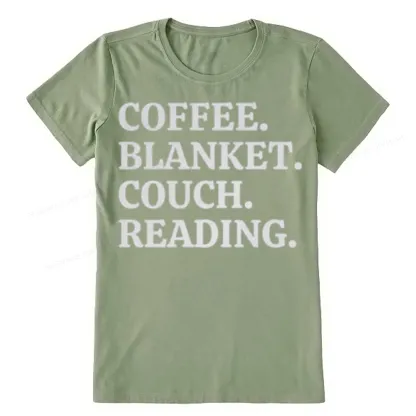 Pagewings Coffee Blanket Couch Reading Unisex Classic T-shirt