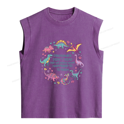 Pagewings Please Be Patient With Me Women's Washed Tank Top