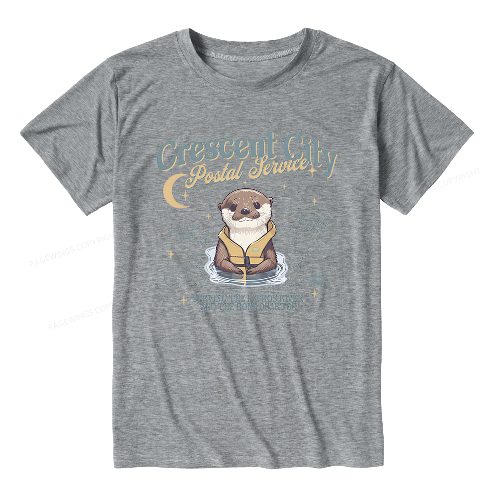 Pagewing Reading Fantasy Bookish Unisex Heather T-Shirt