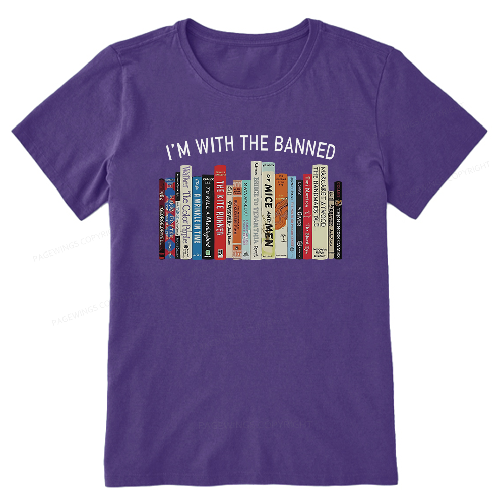 Pagewings I'm With The Banned Reading Unisex Classic T-shirt