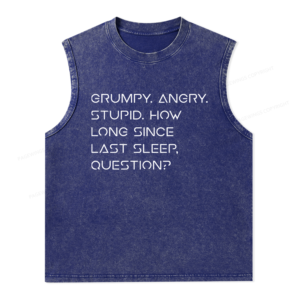 Pagewings Sci-Fi Lover Unisex Washed Tank Top