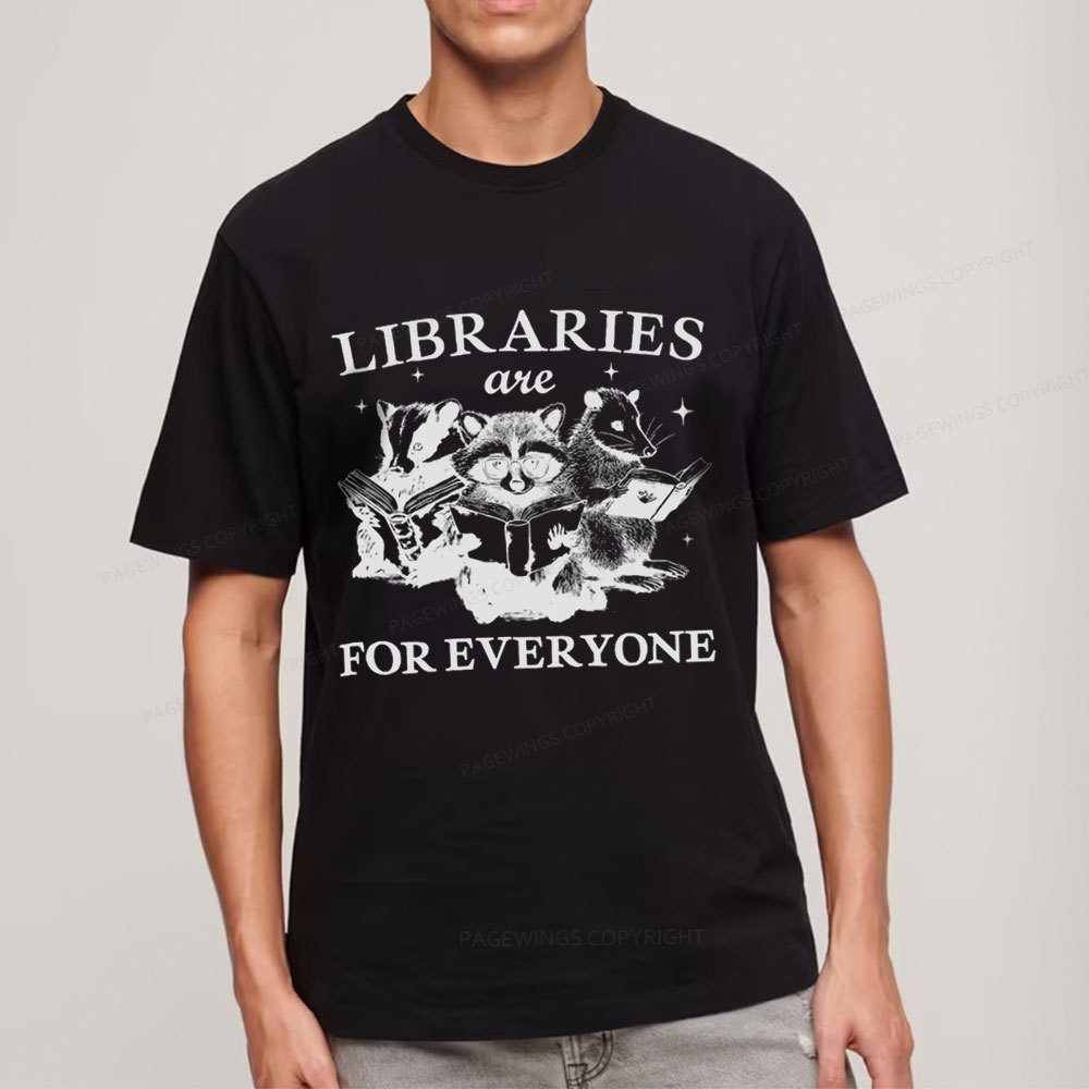 Pagewings Libraries Are For Everyone Unisex Classic T-shirt