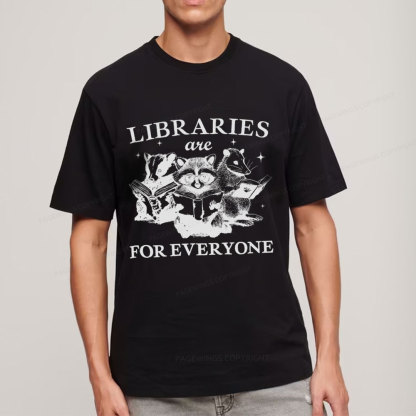 Pagewings Libraries Are For Everyone Unisex Classic T-shirt