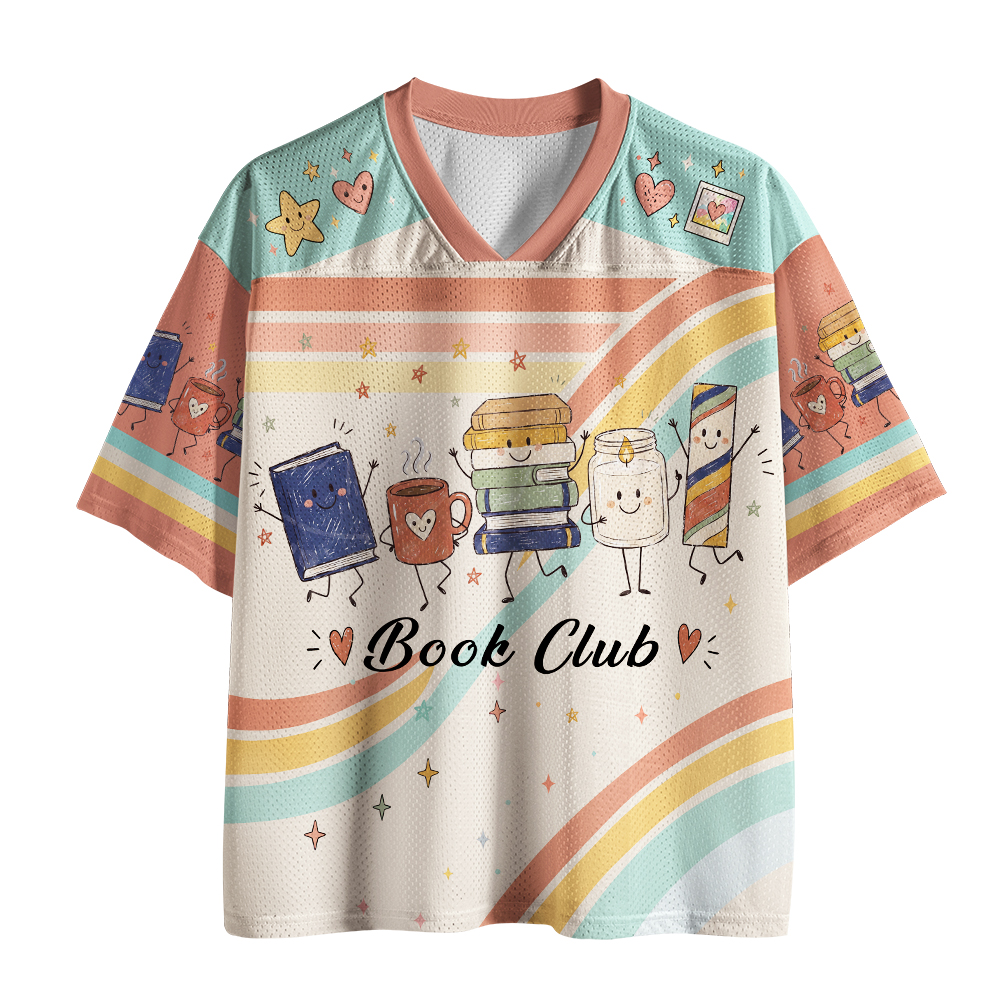 Pagewings Book Club Unisex Mesh Jersey