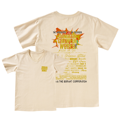 Pagewings Dungeon Crawler World Tour V-neck T-shirt