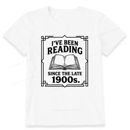 Pagewings I’ve Been Reading Since The Late 1900s Unisex Classic T-shirt