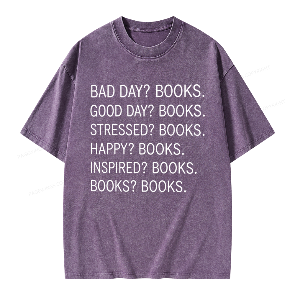 Pagewings Bookish Unisex Washed T-shirt