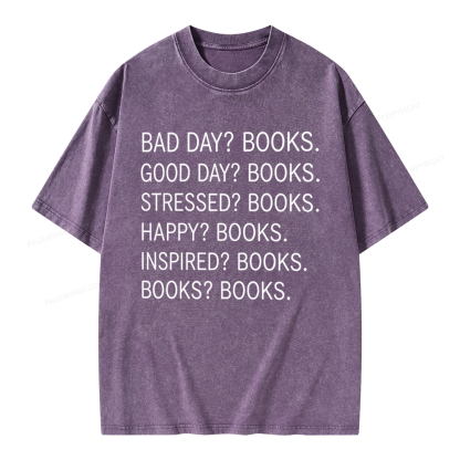 Pagewings Bookish Unisex Washed T-shirt