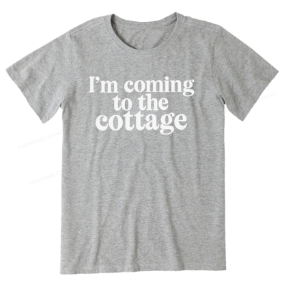 Pagewings I'm Coming To The Cottage Unisex Classic T-shirt