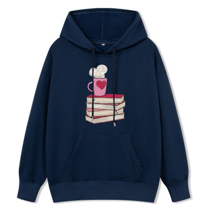 Pagewing Valentine's Day Gift for the Book Lover Unisex Classic Hoodie