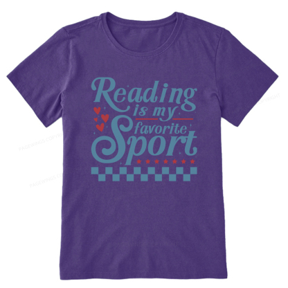 Pagewings Reading Is My Favorite Sport Unisex Classic T-shirt