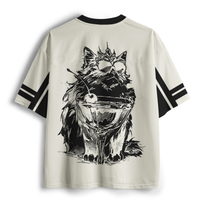 Pagewings Sci-Fi Book Lover Unisex Mesh Jersey