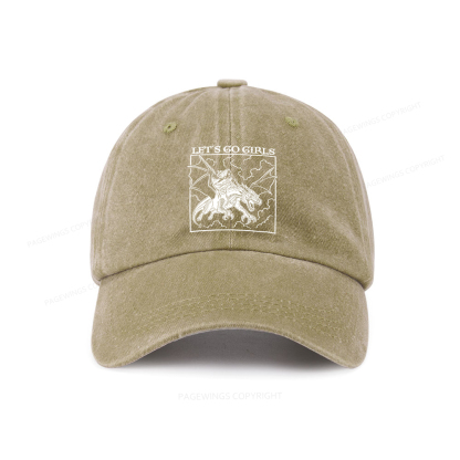 Pagewing Let's Go Girls Washed Cap