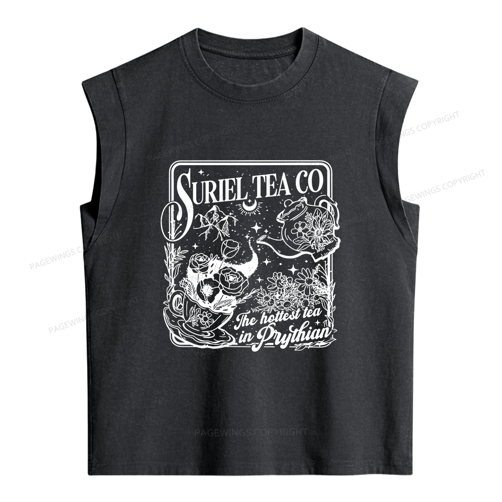 Pagewings Fantasy Reader Women's Washed Tank Top