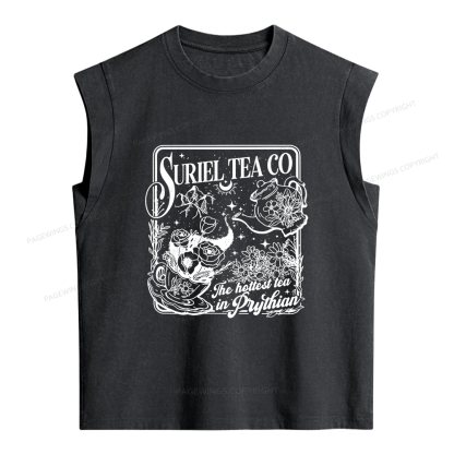 Pagewings Fantasy Reader Women's Washed Tank Top