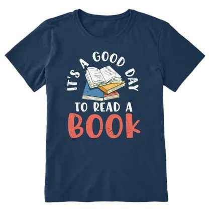 Pagewings It’s a Good Day to Read a Book Classic Unisex Classic T-shirt