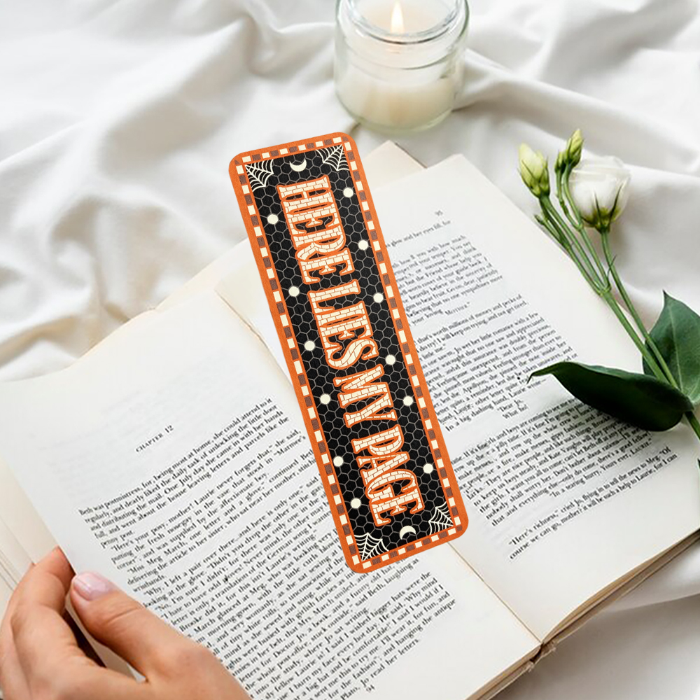 Pagewings Here Lies My Page Bookmark