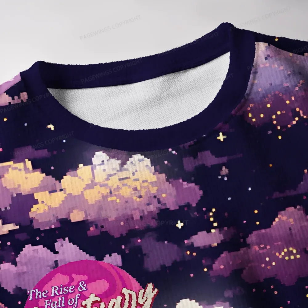 Pagewings The Rise Fall Of Sanctuary Moon Unisex Ugly Knit Sweatshirt