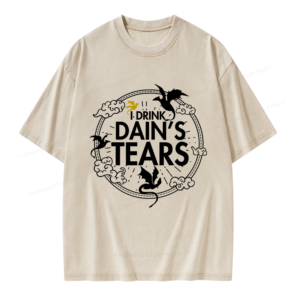 Pagewings Fantasy Lover Unisex Washed T-shirt