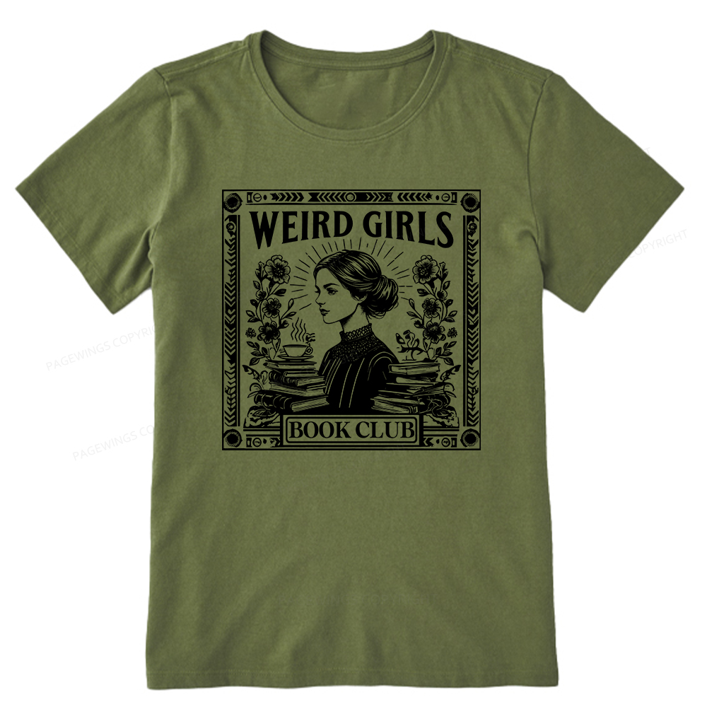 Pagewings Weird Girls Book Club Unisex Classic T-shirt