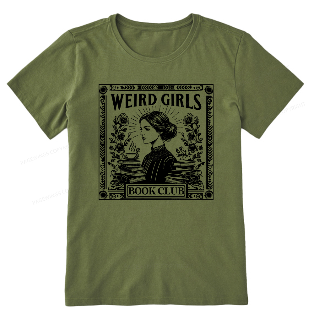 Pagewings Weird Girls Book Club Unisex Classic T-shirt